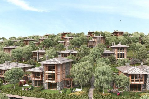 3+1 Penthouse in Dusler Vadisi Riva, Istanbul, Turkey No. 101451
