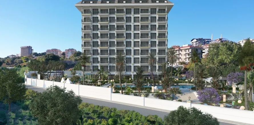 1+1 Lejlighed i Alanya, Antalya, Tyrkiet Nr. 223788