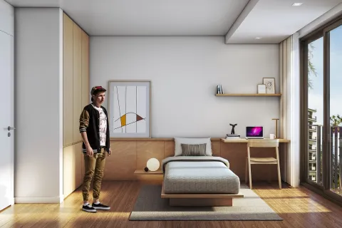 3+1 Lägenhet i Kepez, Canakkale, Turkiet Nr. 223789 - 5
