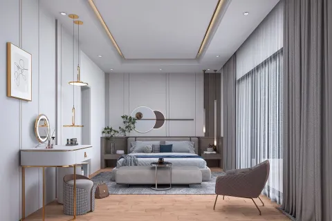 4+1 Leilighet  i Mugla, Tyrkia Nr. 223792 - 9