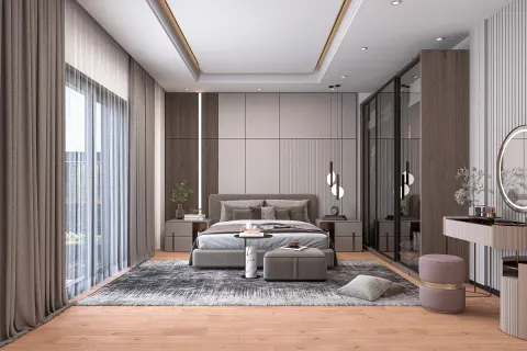 4+1 Leilighet  i Mugla, Tyrkia Nr. 223792 - 12