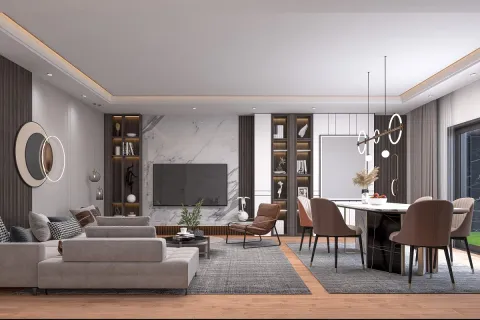 4+1 Leilighet  i Mugla, Tyrkia Nr. 223792 - 4