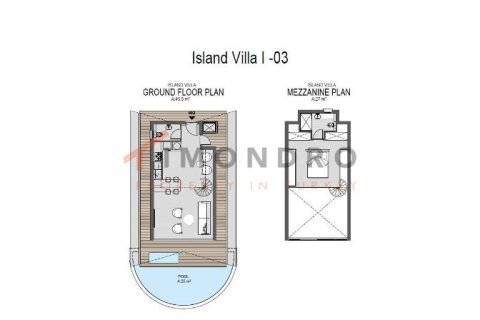 Villa  1+1  Tatlısu, Gazimağusa,  №214859 - 22