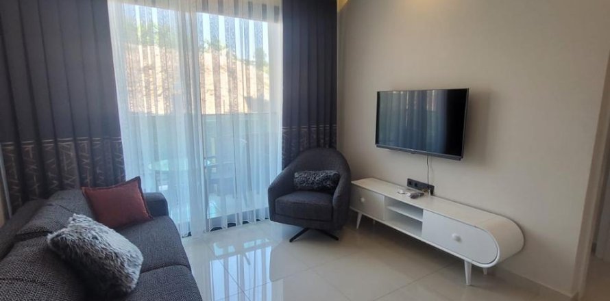 1+0 Lejlighed  i Alanya, Antalya, Tyrkiet Nr. 223181