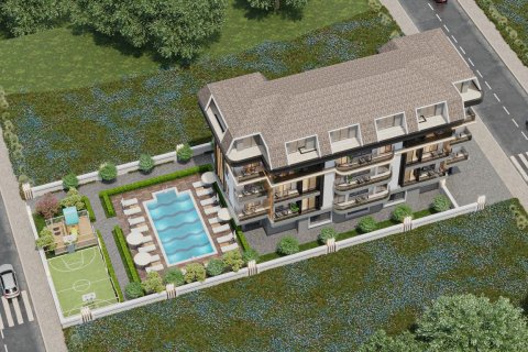 Продажа пентхауса в Аланье, Анталье, Турция 2 комн., 50м2, №94279 – фото 4