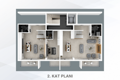 Продажа квартиры в Аланье, Анталье, Турция 3 комн., 140м2, №94278 – фото 14