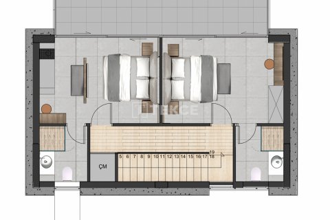 Villa 3+1 Girne, №92037 - 22