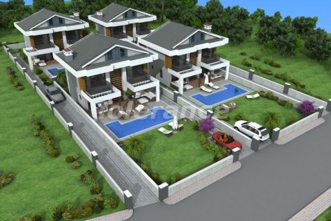 4+1 Villa i Fethiye, Mugla, Tyrkia Nr. 106296 - 16
