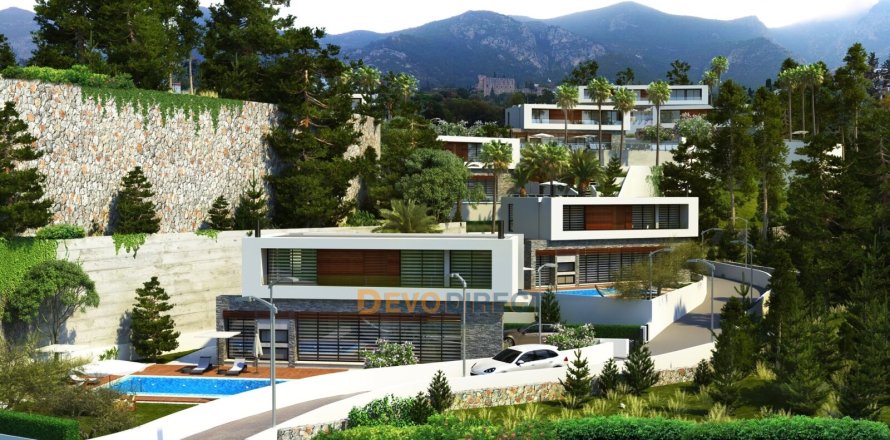 5+1 Villa i Arapkoy, Girne, Nr. 225572