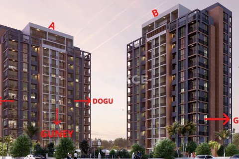1+1 Leilighet i Mezitli, Mersin, Tyrkia Nr. 100977 - 5
