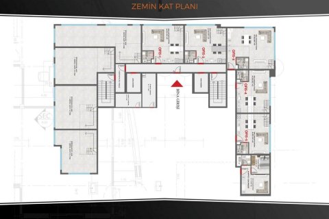 Lägenhet  i Mahmutlar, Antalya, Turkiet Nr. 95047 - 20