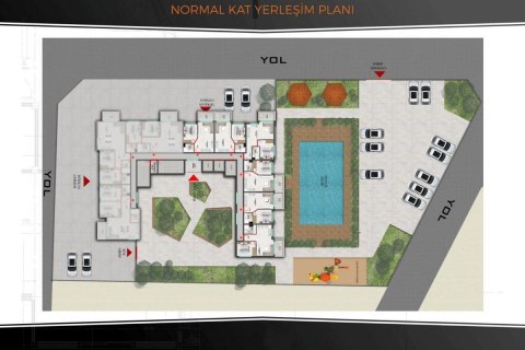 Lägenhet  i Mahmutlar, Antalya, Turkiet Nr. 95047 - 17
