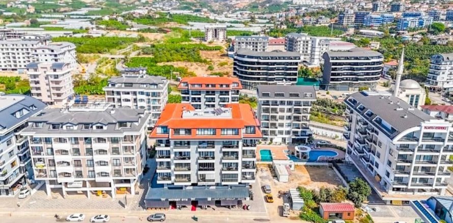 2+0 Leilighet i Kargicak, Alanya, Antalya, Tyrkia Nr. 224962