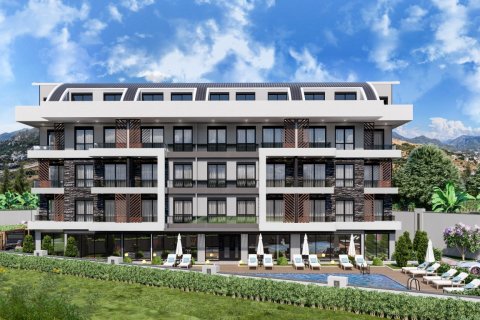 1+1 Wohnung  in Alanya, Antalya, Türkei Nr. 86444 - 2