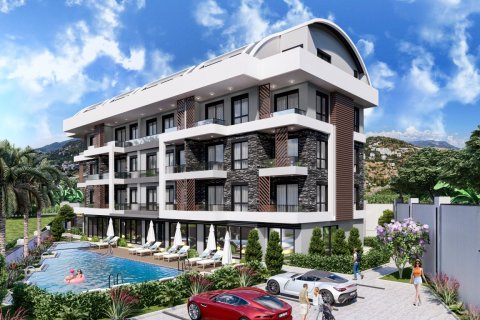 Daire  1+1  Alanya, Antalya, Türkiye №86444