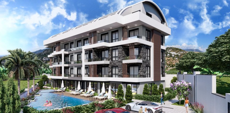 1+1 Wohnung  in Alanya, Antalya, Türkei Nr. 86444