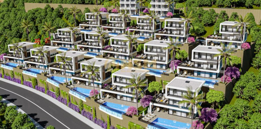 Daire  3+1  Alanya, Antalya, Türkiye №87260
