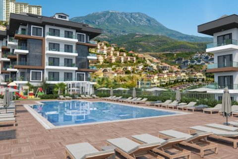 1+1 Lägenhet  i Alanya, Antalya, Turkiet Nr. 87255