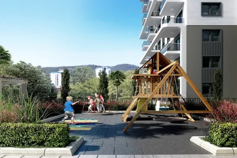 1+1 Lejlighed  i Alanya, Antalya, Tyrkiet Nr. 223537 - 5