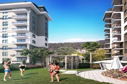 1+1 Lejlighed  i Alanya, Antalya, Tyrkiet Nr. 223537 - 10