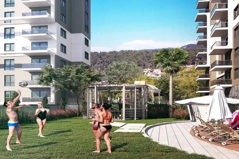 1+1 Lejlighed  i Alanya, Antalya, Tyrkiet Nr. 223537 - 6