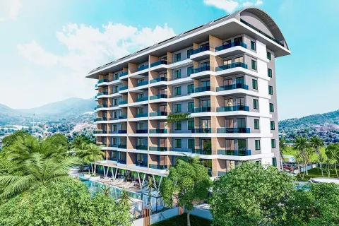 1+1 Lägenhet i Alanya, Antalya, Turkiet Nr. 223540