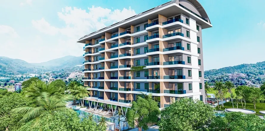 1+1 Leilighet i Alanya, Antalya, Tyrkia Nr. 223540