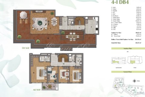 1+1 Lejlighed  i Istanbul, Tyrkiet Nr. 228937 - 23