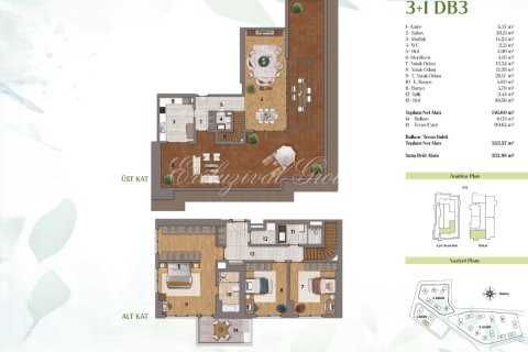 1+1 Lejlighed  i Istanbul, Tyrkiet Nr. 228937 - 19