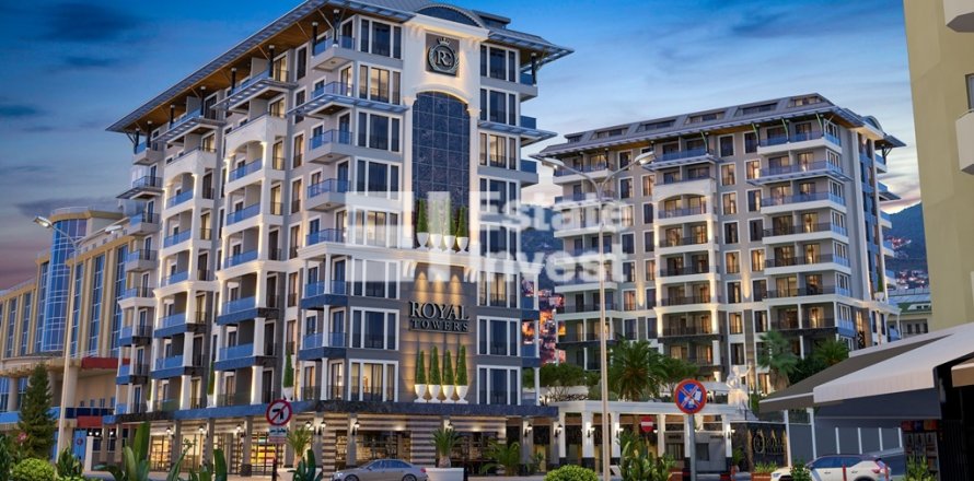 2+1 Lägenhet i Alanya, Antalya, Turkiet Nr. 158303