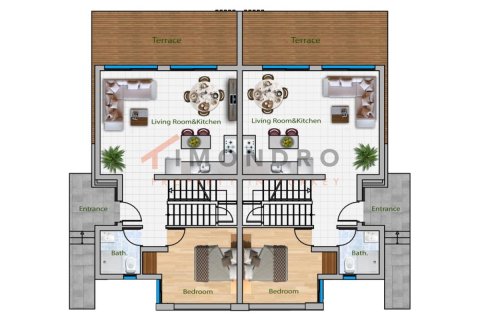 2+1 Wohnung  in Girne,  Nr. 215321 - 21