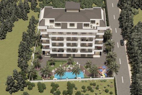 1+1 Lejlighed i Alanya, Antalya, Tyrkiet Nr. 87534 - 11