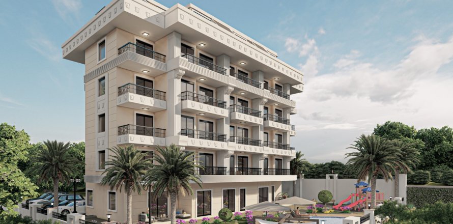 1+1 Lejlighed i Alanya, Antalya, Tyrkiet Nr. 87534