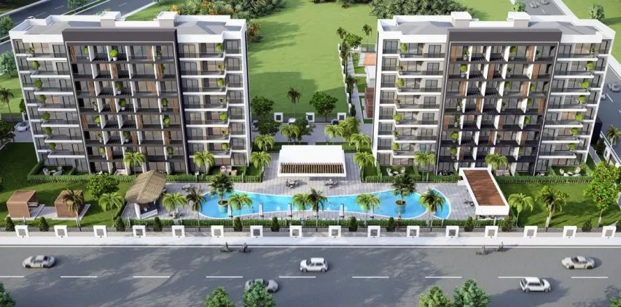 1+1 Leilighet i Aksu, Antalya, Tyrkia Nr. 220400