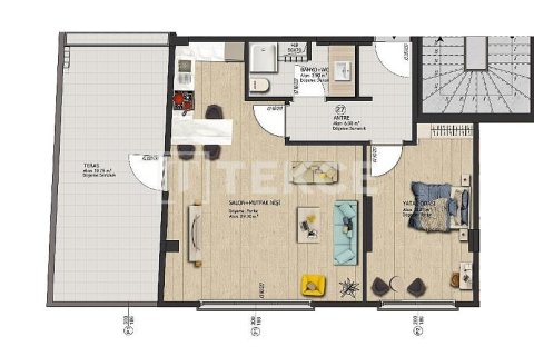 2+1 Leilighet i Istanbul, Tyrkia Nr. 222474 - 9