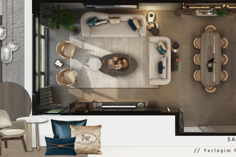 1+1 Leilighet  i Beyoglu, Kahramanmaras, Tyrkia Nr. 228674 - 10