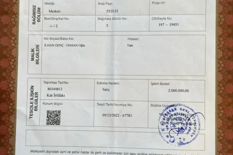 2+1 Leilighet  i Mugla, Tyrkia Nr. 223866 - 24