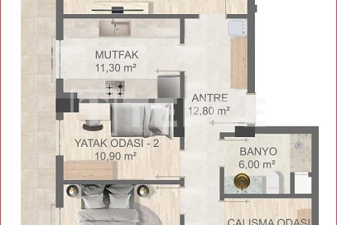 3+1 Leilighet i Aksu, Antalya, Tyrkia Nr. 215853 - 23