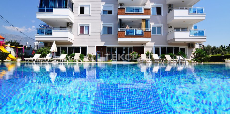1+1 Lägenhet  i Alanya, Antalya, Turkiet Nr. 215857