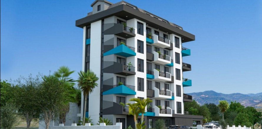 Takvåning  i Avsallar, Antalya, Turkiet Nr. 94099