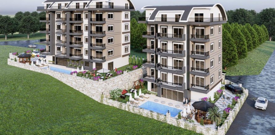 Lägenhet  i Oba, Antalya, Turkiet Nr. 94596