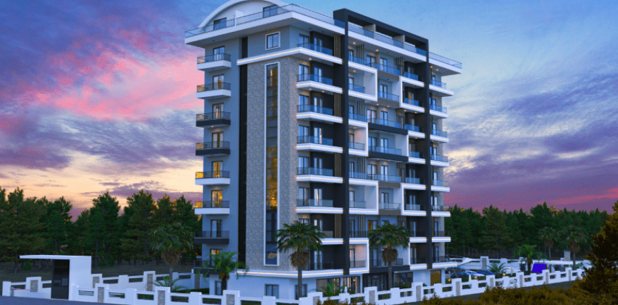 Takvåning i Alanya, Antalya, Turkiet Nr. 94113