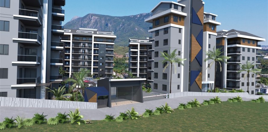 3+1 Leilighet  i Oba, Antalya, Tyrkia Nr. 110620