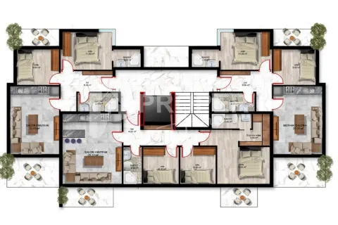 Apartment for sale in Dosemealti, Antalya, Turkey, 60m2, No. 227941 – photo 10