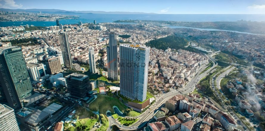 1+1 Apartment in Sisli, Istanbul, Turkey No. 225268
