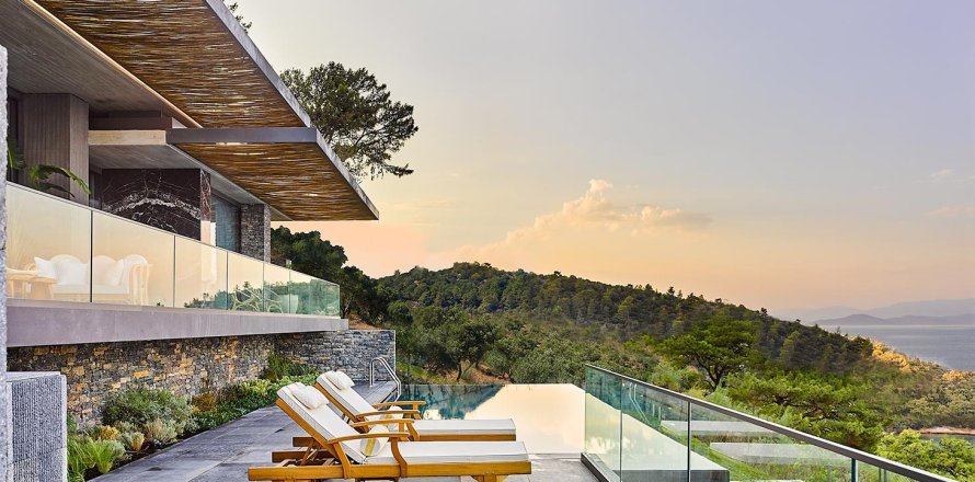 6+1 Villa i Bodrum, Mugla, Tyrkia Nr. 214895