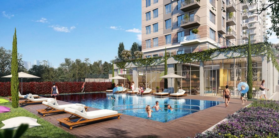 4+1 Leilighet  i Istanbul, Tyrkia Nr. 90371