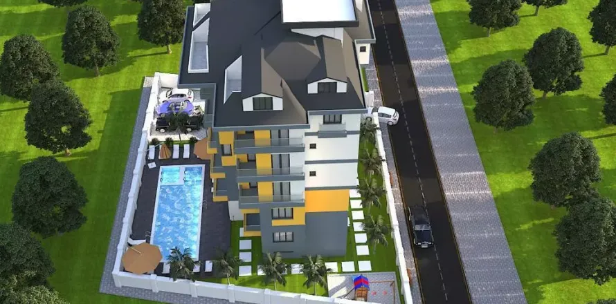 1+1 Wohnung in Avsallar, Antalya, Türkei Nr. 222993