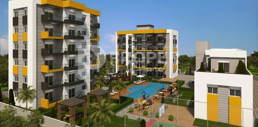 آپارتمان در Altintash، Antalya ، ترکیه 74 متر مربع. شماره 87997