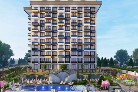 Квартира  1+1 в Газипаше, Анталья, Турция №91494